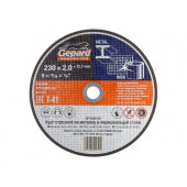 Круг отрезной 230х2.5x22.2 мм для металла GEPARD  GP15230-25