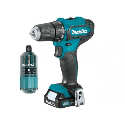 Аккум. дрель-шуруповерт MAKITA DF 333 DWYE4 в чем. + набор бит  DF333DWYE4