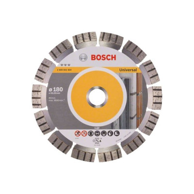 Алмазный круг 180х22 мм универс. сегмент. Universal BOSCH  2608600351