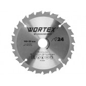 Диск пильный 140х20/16 мм 24 зуб. по дереву WORTEX для CCS 1814 HSS024W14020