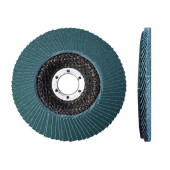 Круг лепестковый 125х22мм ZK60 ST плоск. КЛТ1 LUGAABRASIV 4603347072066