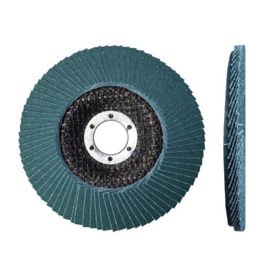 Круг лепестковый 125х22мм ZK60 ST плоск. КЛТ1 LUGAABRASIV 4603347072066