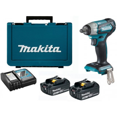 Аккум. ударный гайковерт MAKITA LXT DTW 181 RFE в чем.  DTW181RFE