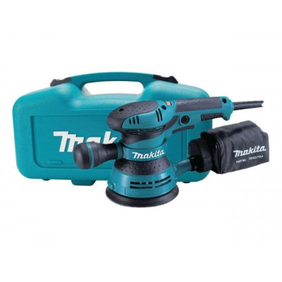 Эксцентриковая шлифмашина MAKITA BO 5041 K в чем.  BO5041K