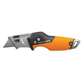Нож строительный складной, со сменным лезвием CarbonMax FISKARS 1027224
